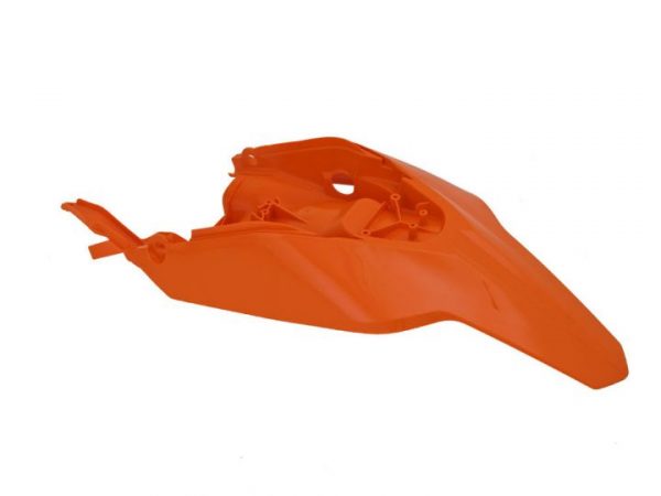 Racetech achterspatbord + zijnummerborden KTM Oranje KTM SX 65 09-15