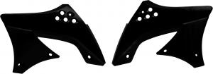 Racetech Radiator Kappen Zwart Kawasaki KX 450F 09-11