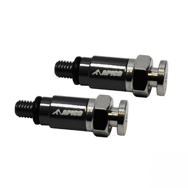 Apico voorvork ontluchters Kayaba / Showa vork Zwart M5x0,8