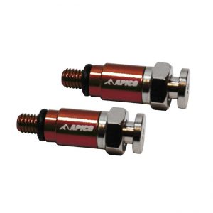 Apico voorvork ontluchters Kayaba / Showa vork Rood M5x0,8