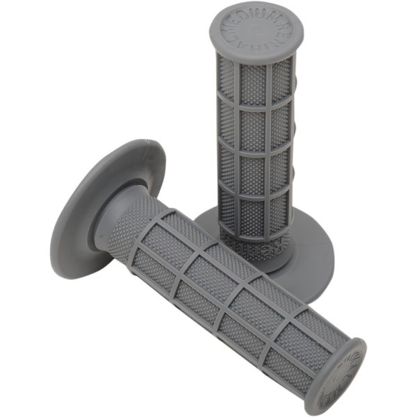 Renthal handvaten Full Waffle Medium grijs G093