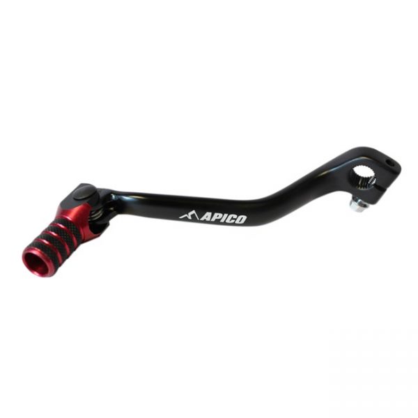 Apico Elite schakelpook zwart / rood Honda CRF 250R 04-09 & CRF 250X 04-18