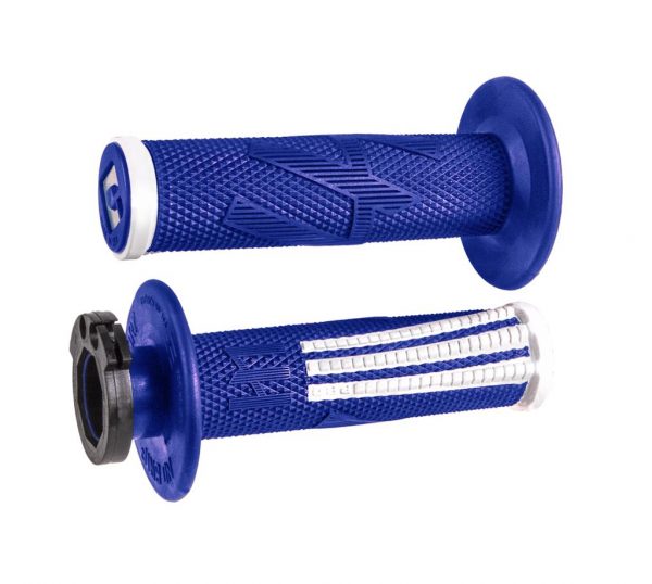 Odi Lock-On V2 Emig Pro handvaten alle 2+ 4 takt Soft Blauw / Wit