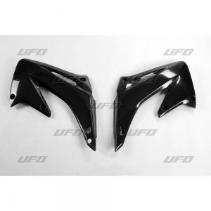 UFO radiator kappen zwart Honda CR 125/250R 02-07