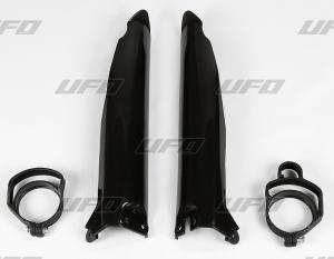 UFO voorvork beschermers Zwart Kawasaki KX 125/250 96-03 & KX 500 97-03