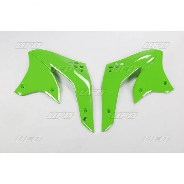 UFO Radiator Kappen Groen Kawasaki KX 450F 2006-2008
