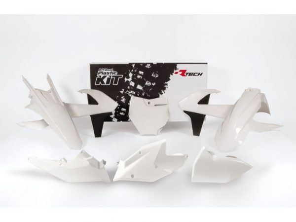Racetech plastic kit Wit KTM SX 125/150 16-18 & SX 250 17-18 & SX-F 250/350/450 16-18