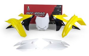 Racetech plastic kit OEM Suzuki RM-Z 250 19- & RM-Z 450 18-