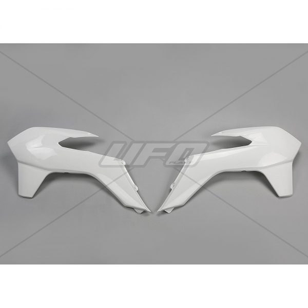 UFO radiator kappen Wit KTM EXC 125/200/250/300/350/450/500 14-16 & SX/SX-F 125/150/250/350/450 13-15