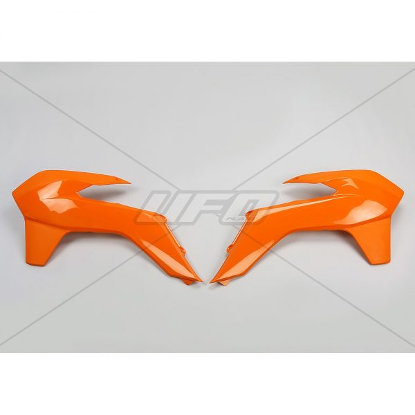UFO radiator kappen Oranje KTM EXC 125/200/250/300/350/450/500 14-16 & SX/SX-F 125/150/250/350/450 13-15