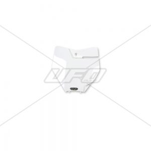 UFO voornummerplaat Wit KTM SX 125/150 16-18 & SX 250 17-18 & SX-F 250/350/450 16-18