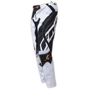 FM Racing X23 Force crossbroek Wit / Zwart Maat 34