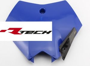 Racetech voornummerplaat Blauw KTM SX 125/144/150/250 07-12 & SX-F 250/350/450 07-12