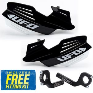 UFO Vulcan Handkappen + montageset Zwart