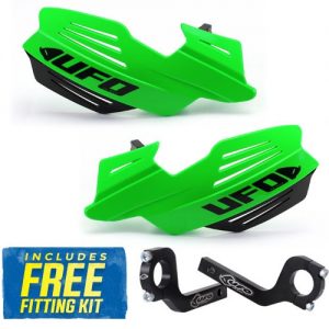 UFO Vulcan Handkappen + montageset KX Groen