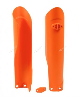 Racetech voorvork beschermers Oranje 2016 KTM SX 125/150/250 15- & SX-F 250/350/450 15- & EXC 250/300 16- & EXC-F 250/350/450/500 16- & Husqvarna TC/FC 85/125/250/350/450 15