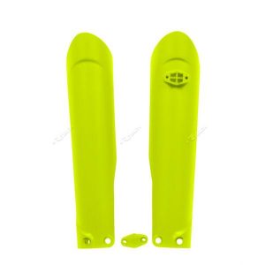 Racetech voorvork beschermers Fluor Geel KTM SX 125/150/250 15- & SX-F 250/350/450 15- & EXC 250/300 16- & EXC-F 250/350/450/500 16- & Husqvarna TC/FC 85/125/250/350/450 15