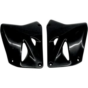 UFO radiator kappen Zwart Suzuki RM 125/250 01-12