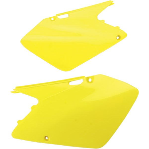 UFO Zijnummerborden Geel Suzuki RM 125/250 03-05