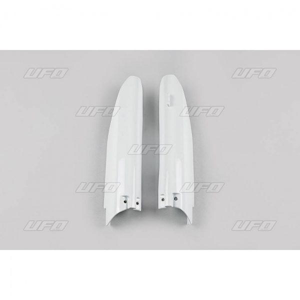 UFO voorvork beschermers Wit Suzuki RM 125/250 07-11 & RM-Z 250 07- & RM-Z 450 07-