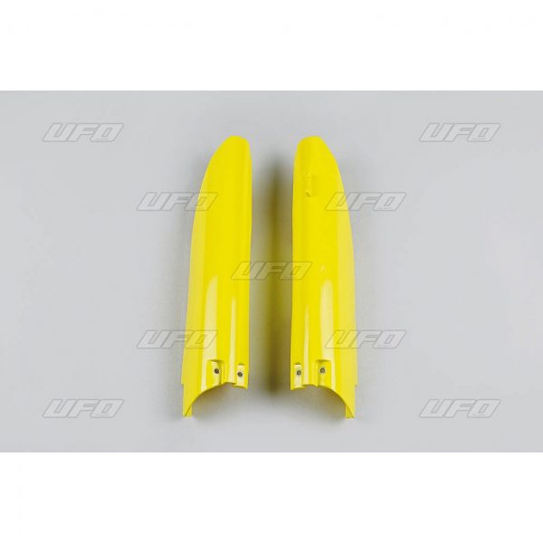 UFO voorvork beschermers Geel Suzuki RM 125/250 07-11 & RM-Z 250 07- & RM-Z 450 07-