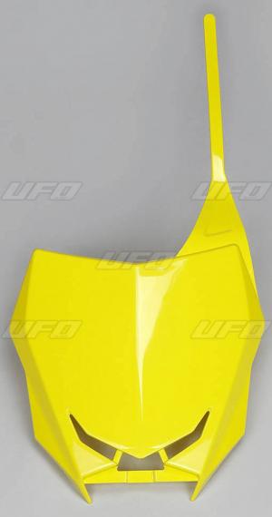 UFO Voornummerplaat geel Suzuki RM-Z 250 19- & RM-Z 450 18-