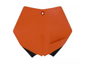 Racetech voornummerplaat Oranje KTM SX 125/144/150/250 07-12 & SX-F 250/350/450 07-12