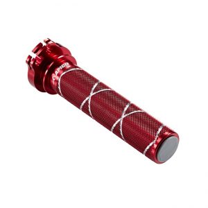 Apico gashendel aluminium buis + lager rood KTM SX 85 03-17 & SX/EXC 125-300 98-16 & Husqvarna TC 85 14-17 & TC 125/250 14-16 & TE 125 125-300 14-16 & Honda CR 125-500 89-07 & Beta RR 125-300 13-