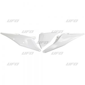 UFO zijnummerborden + Luchtfilterkap Wit KTM SX 125/150/250 19- & SX-F 250/350/450 19- & EXC 250/300 20- & EXC-F 250/350/450/500 20-