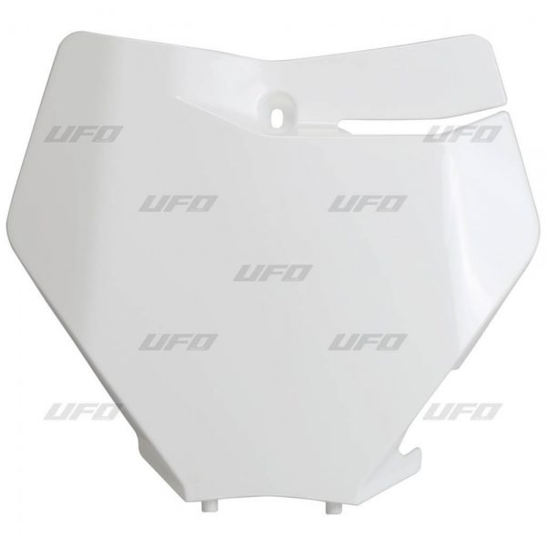 UFO voornummerplaat Wit KTM SX 125/150/250 19- & SX-F 250/350/450 19-