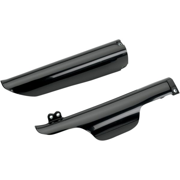 UFO voorvork beschermers zwart Yamaha YZ 125/250 05-07 & YZ 250F/450F 05-07 & WR 250F/450F 05-15