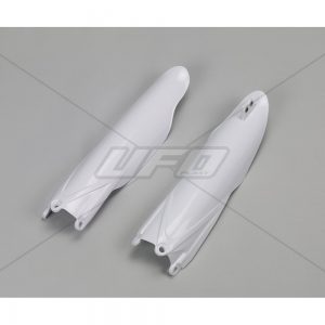 UFO voorvork beschermers Wit Yamaha YZ 125/250 15- & YZ 250F 10- & YZ 450F 10- & WR 250F 20- & WR 450F 19-