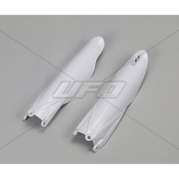 UFO voorvork beschermers Wit Yamaha YZ 125/250 15- & YZ 250F 10- & YZ 450F 10- & WR 250F 20- & WR 450F 19-