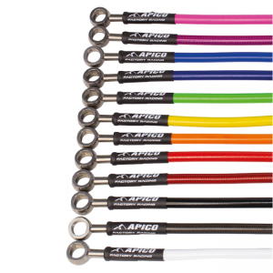 Apico achter remleiding Zwart KTM SX 125-250 13-20 & SX-F 250-450 11-20 & EXC/EXC-F 125-500 16-20 & Husqvarna TC/FC 125-450 14- & TE/FE 125-501 14-(BREMBO)