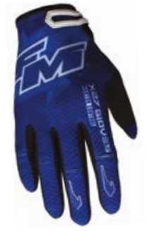 FM Racing X27 Master Maat M handschoenen Blauw 2021 collectie