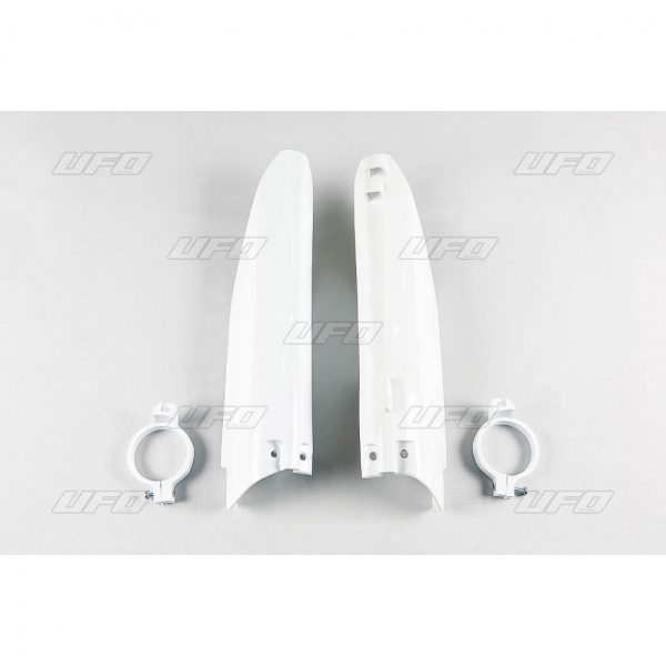 UFO voorvork beschermers Wit Suzuki RM 125/250 99-06 & RM-Z 450 05-06