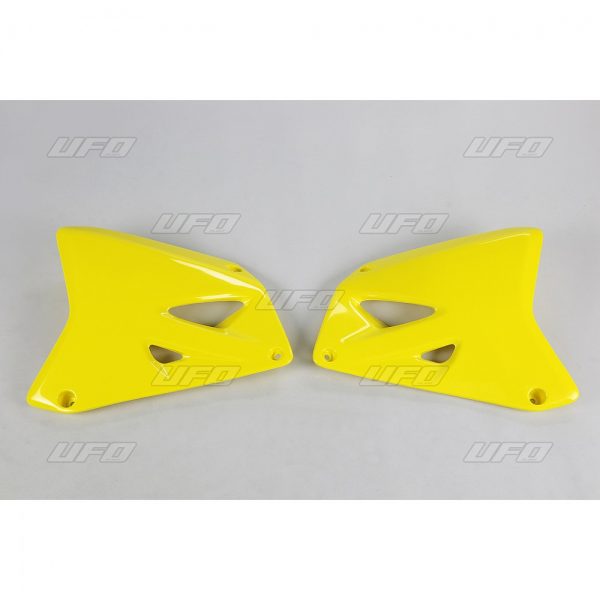 UFO radiator kappen Geel Suzuki RM 125/250 01-12