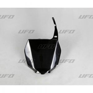 UFO voornummerplaat zwart Suzuki RM 125/250 01- & RM-Z 250 07-09 & RM-Z 450 05-07