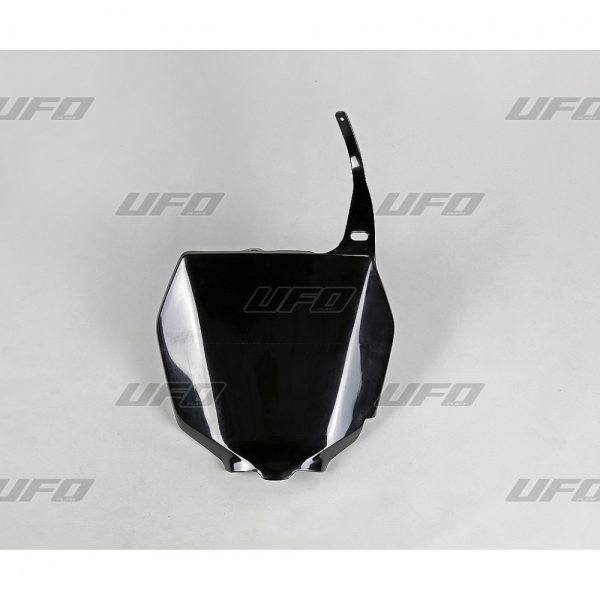 UFO voornummerplaat zwart Suzuki RM 125/250 01- & RM-Z 250 07-09 & RM-Z 450 05-07