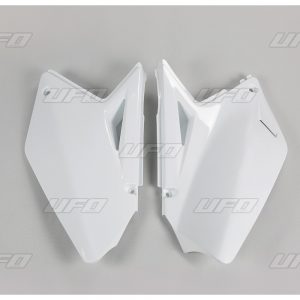 UFO zijnummerborden Wit Suzuki RM-Z 250 07-09
