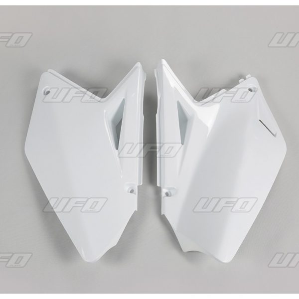 UFO zijnummerborden Wit Suzuki RM-Z 250 07-09