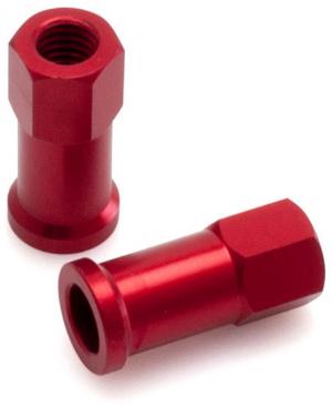 DRC Rim Lock Nuts Rood 2 pack