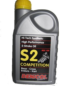 Denicol S2 Competition 2 takt olie 1 liter