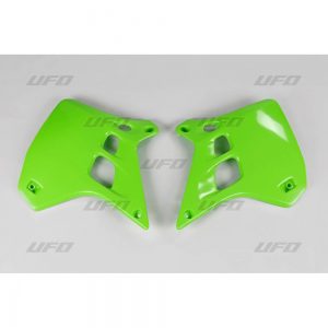 UFO radiator kappen Groen Kawasaki KX 250 90-91