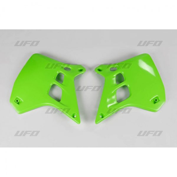 UFO radiator kappen Groen Kawasaki KX 250 90-91