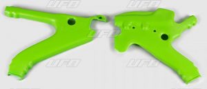 UFO frame beschermers Groen Kawasaki KX 125/250 91