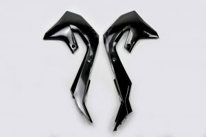 UFO radiator kappen Zwart Kawasaki KX 250F 2021-2024 & KX 450F 2019-2023