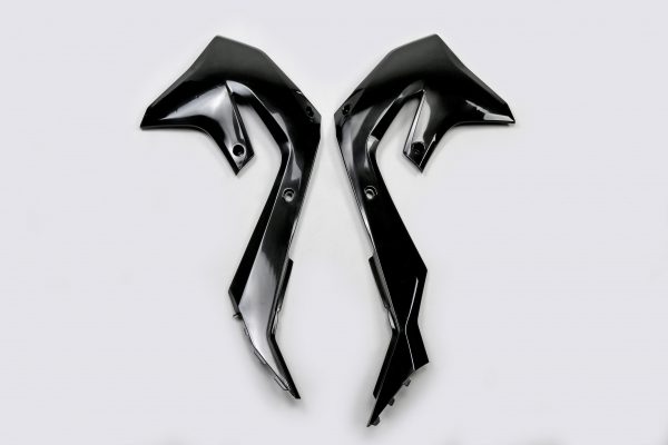 UFO radiator kappen Zwart Kawasaki KX 250F 2021-2024 & KX 450F 2019-2023