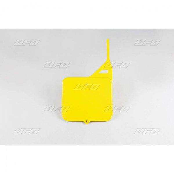UFO voornummerplaat Geel Suzuki RM 125/250 87-95