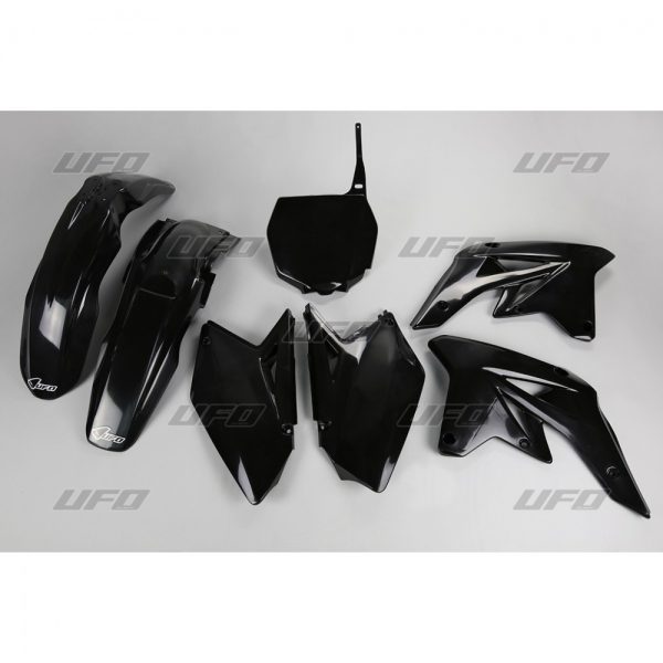UFO plastic kit Zwart Suzuki RM-Z 250 07-09